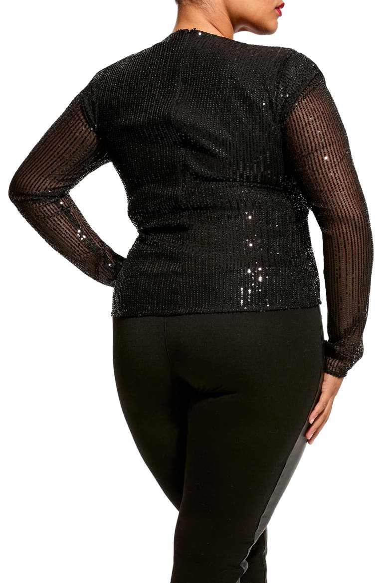Honor Shoulder Top, Alternate, color, BLACK