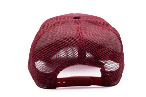 Rey To Z Auntie Foam Trucker Hat In Burgundy