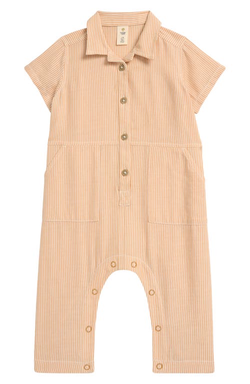 TUCKER + TATE TUCKER + TATE STRIPE COTTON UTILITY ROMPER 