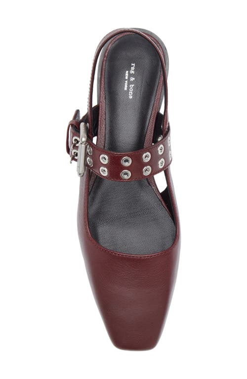 RAG & BONE RAG & BONE ASTRA MARY JANE SLINGBACK FLAT