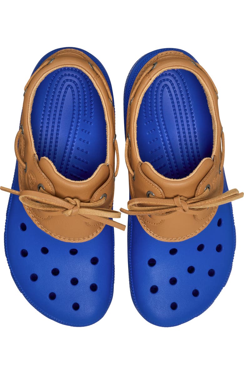 CROCS Classic Islander Boat Shoe, Alternate, color, Blue Bolt