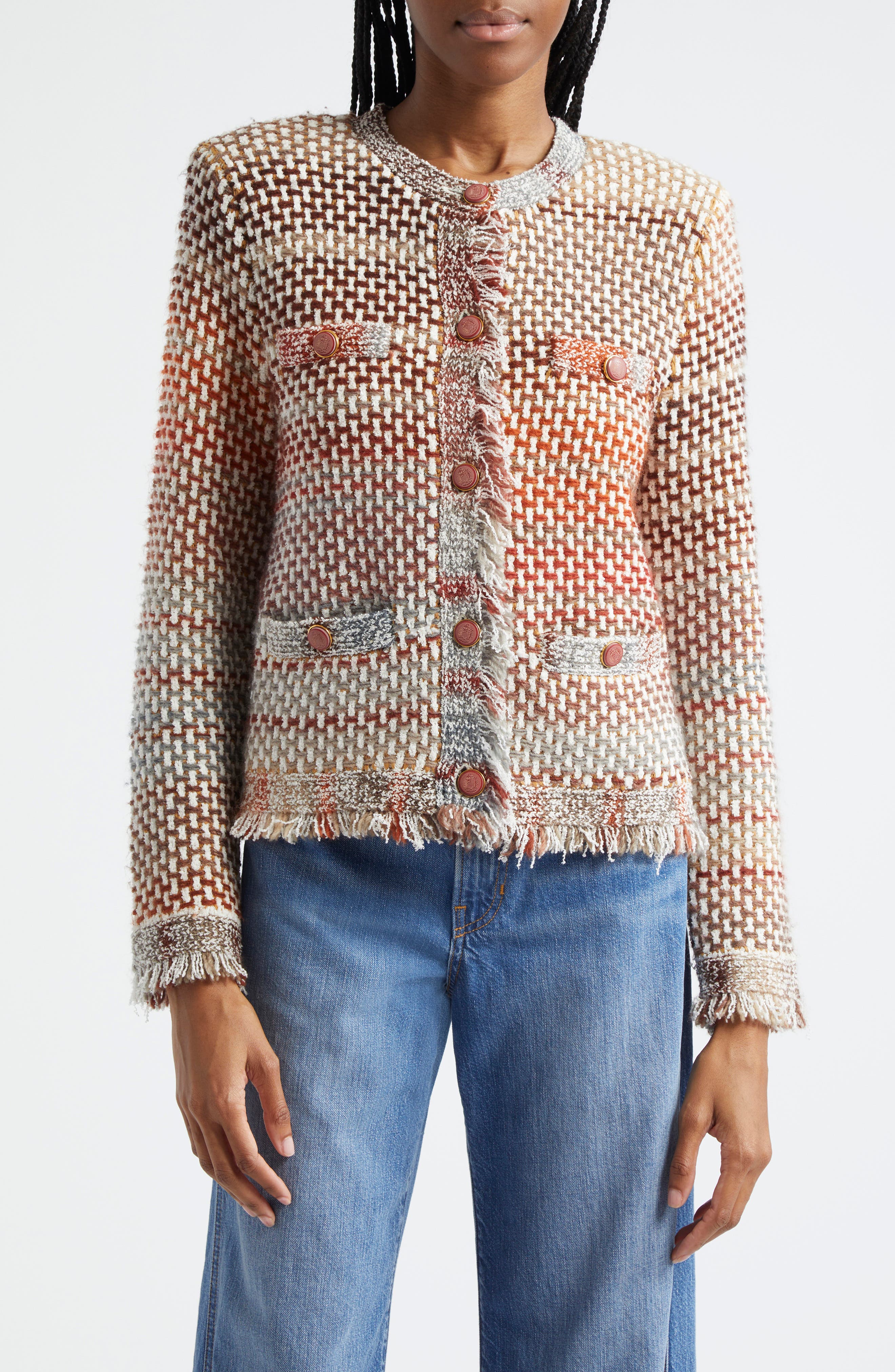 Sariyah Ombre Knit Jacket