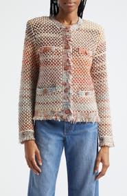 Veronica Beard Sariyah Ombré Knit Jacket