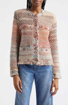 Veronica Beard Sariyah Ombré Knit Jacket
