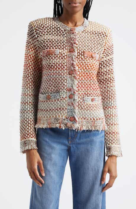 Veronica Beard Sariyah Ombré Knit Jacket