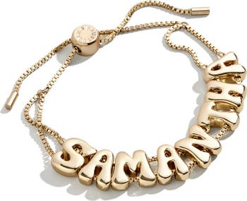 Bubble Custom Slider Bracelet