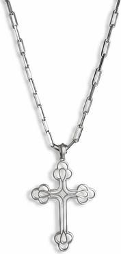 Leni James The Maxi Billie Cross Necklace