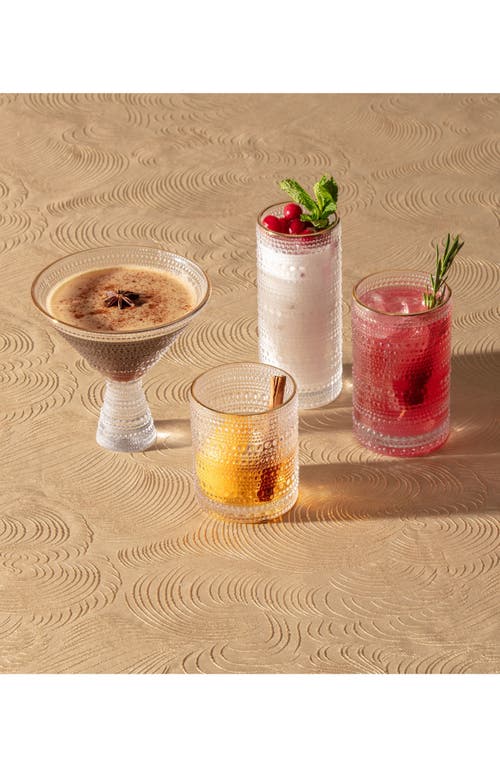 Fortessa Jupiter Set Of 2 Martini Glasses In Clear