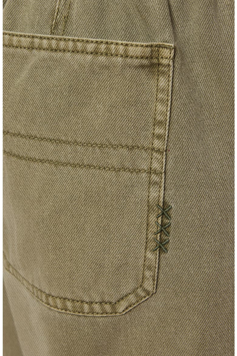 The Arc Pull On Barrel Leg Pants, Alternate, color, MARTINI OLIVE