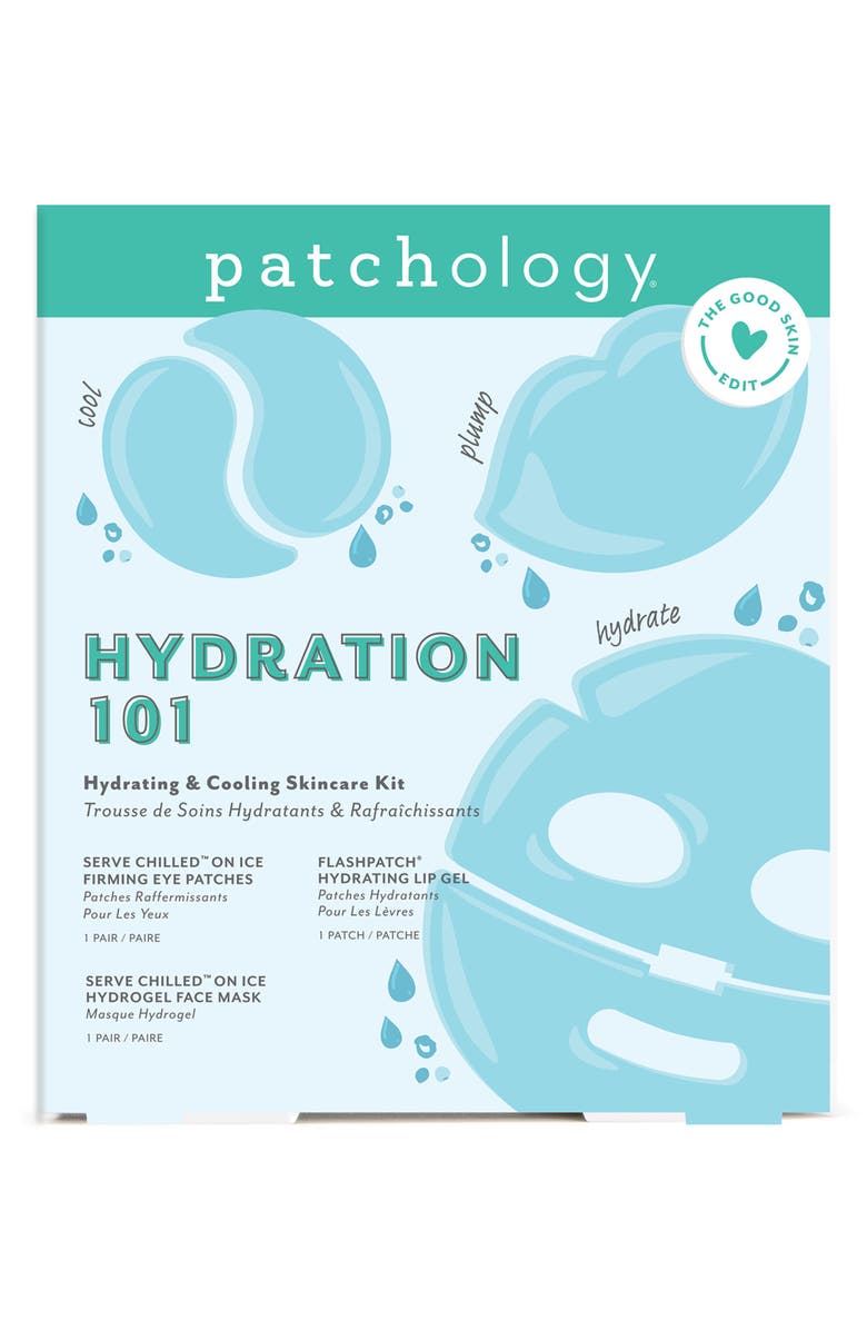 Patchology Hydration 1.O.1. Hydrating & Colling Skincare Kit, Alternate, color, 
