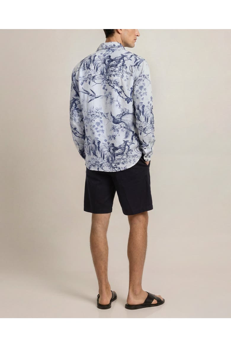 Grasmoor Relaxed Fit Long Sleeve Shirt, Alternate, color, AERO BLUE