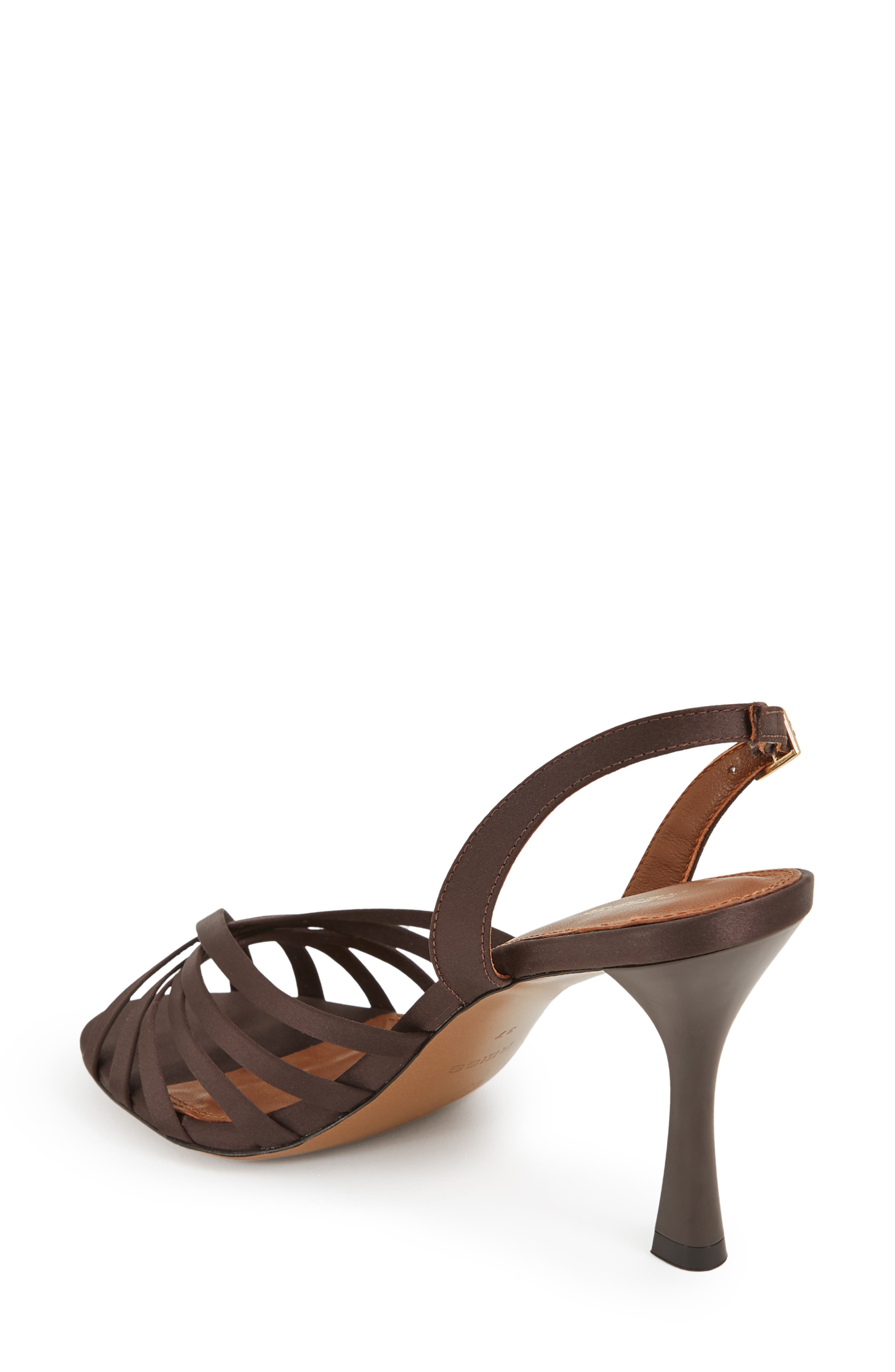 Reiss Larissa Slingback Sandal, Alternate, color, Chocolate