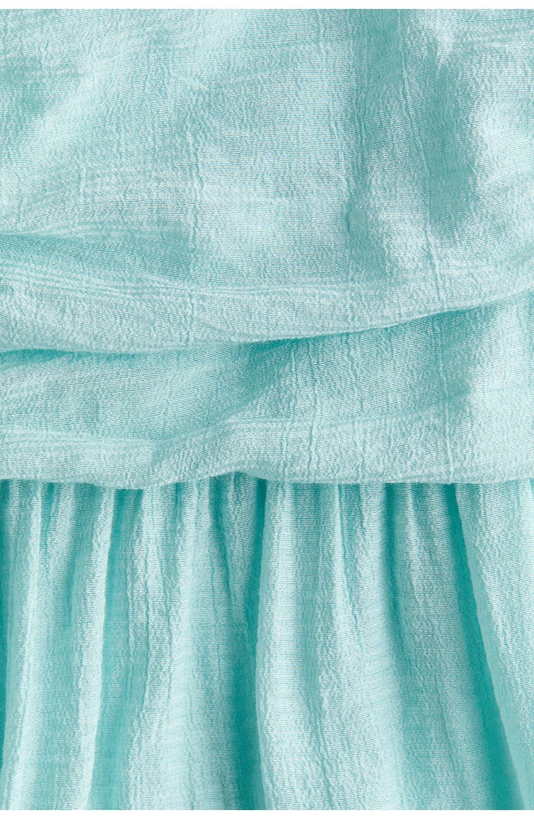 H&M Draped halterneck dress, Alternate, color, Light Turquoise