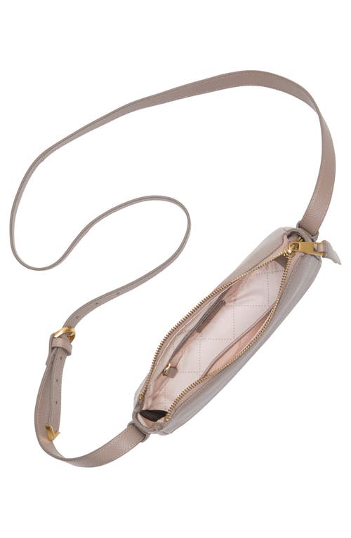 Vince Camuto Noemi Leather Crossbody Bag In Neutral