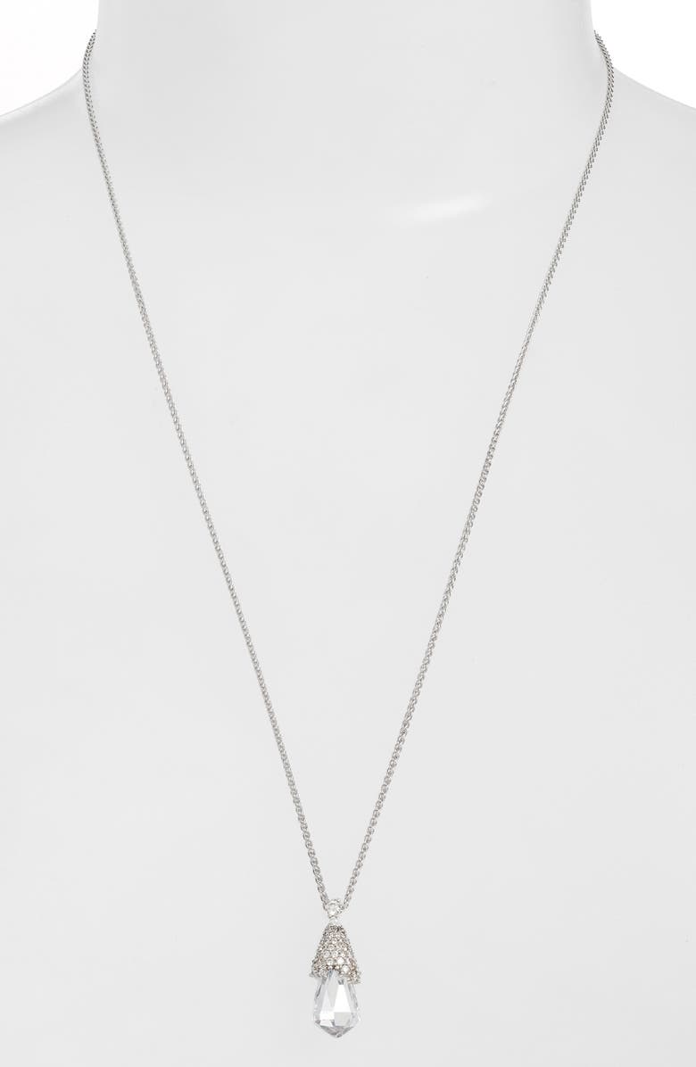 Kendra Scott Ella Convertible Teardrop Pendant Necklace, Main, color,