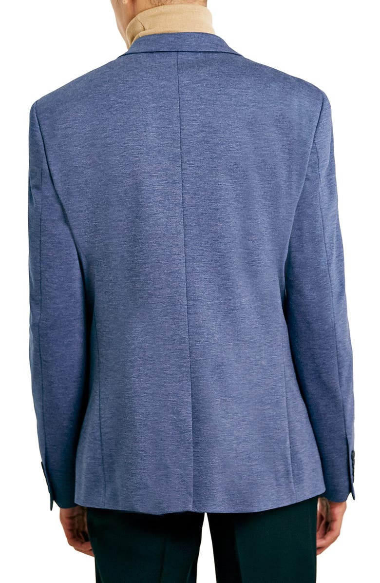 Topman Slim Fit Jersey Blazer, Alternate, color,