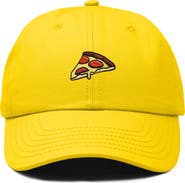 Dalix Pizza Slice Embroidered Dad Hat