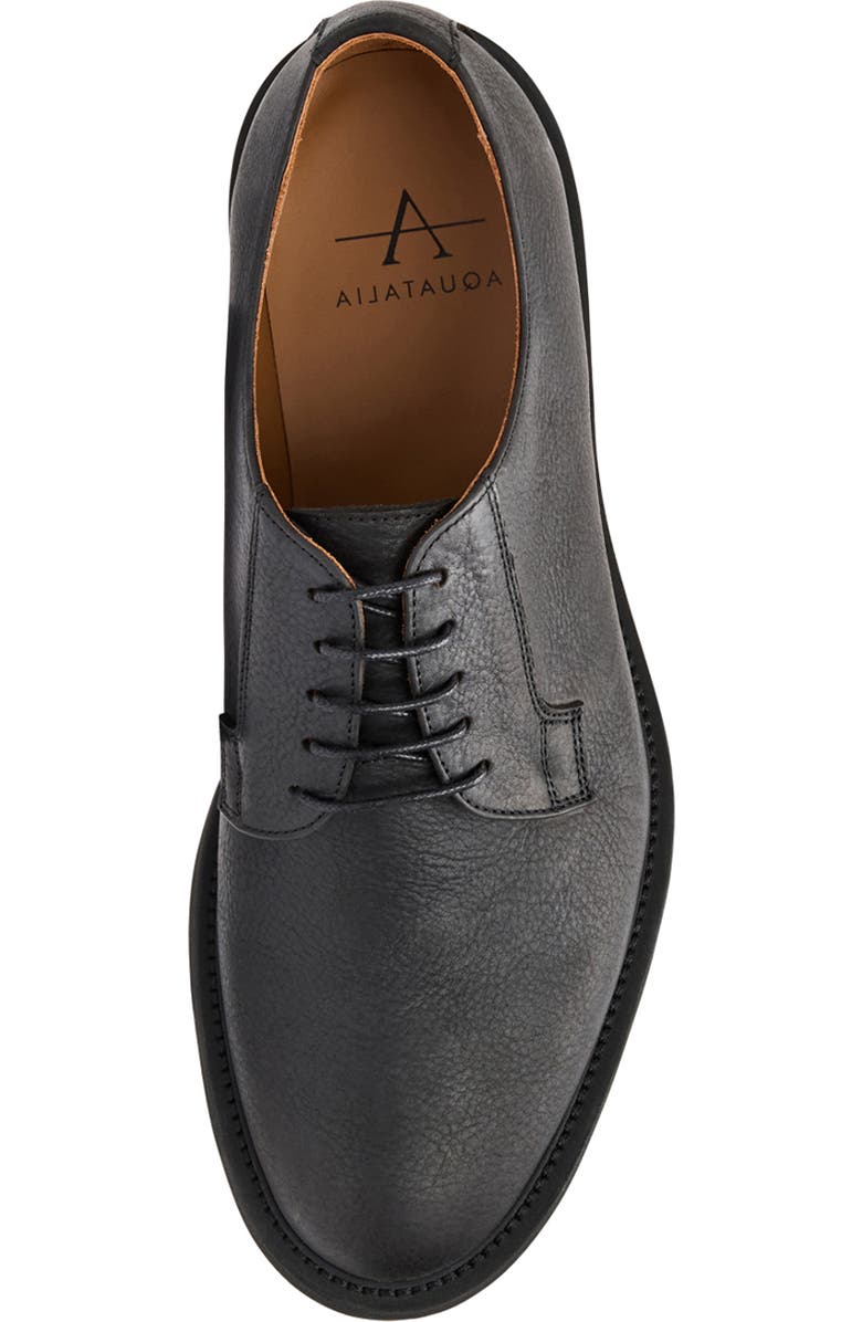 Aquatalia Grayson Water Resistant Derby, Alternate, color, Black Tumbled