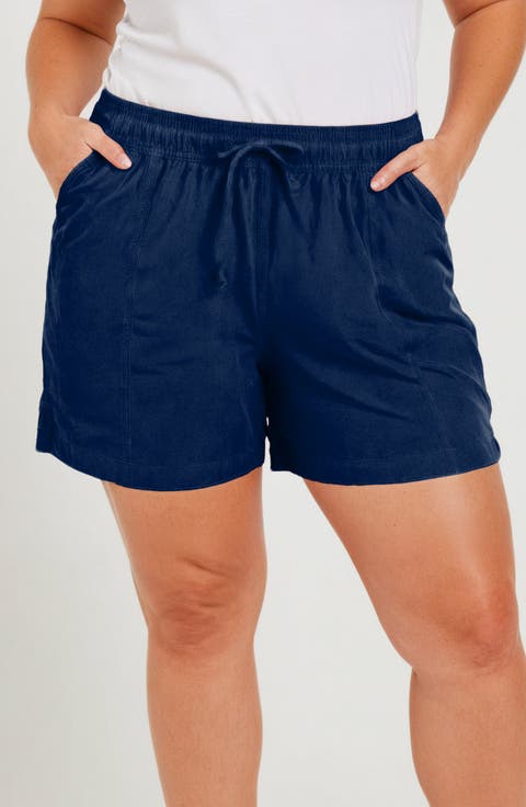 Plus Size 4" Board Shorts