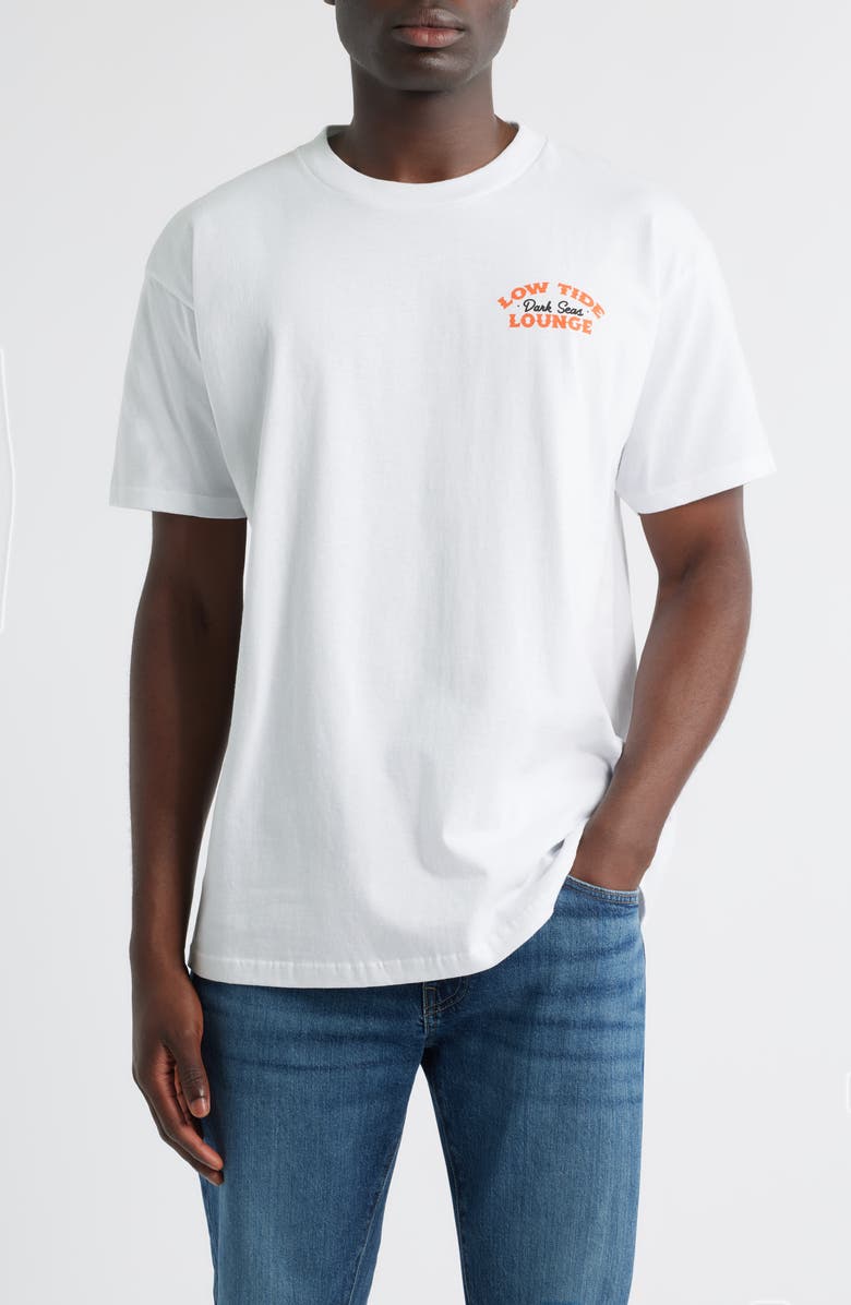DARK SEAS Bar Stool Cotton Graphic T-Shirt, Main, color, 