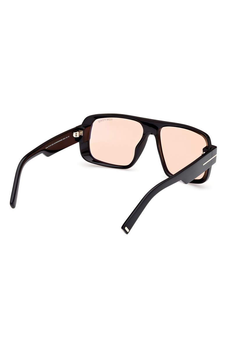 TOM FORD Turner 58mm Navigator Sunglasses, Alternate, color,