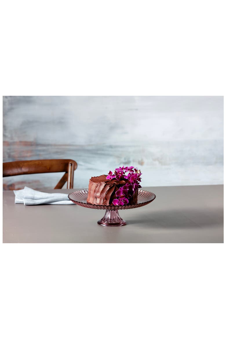 Archie Large Cake Stand, Alternate, color, PINK
