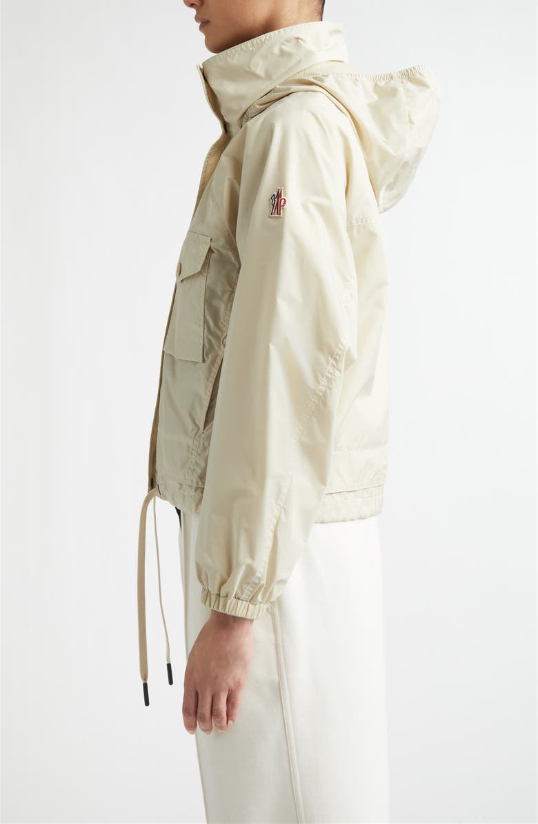 Moncler Grenoble Nor Day-Namic Hooded Jacket, Alternate, color, Beige Sand