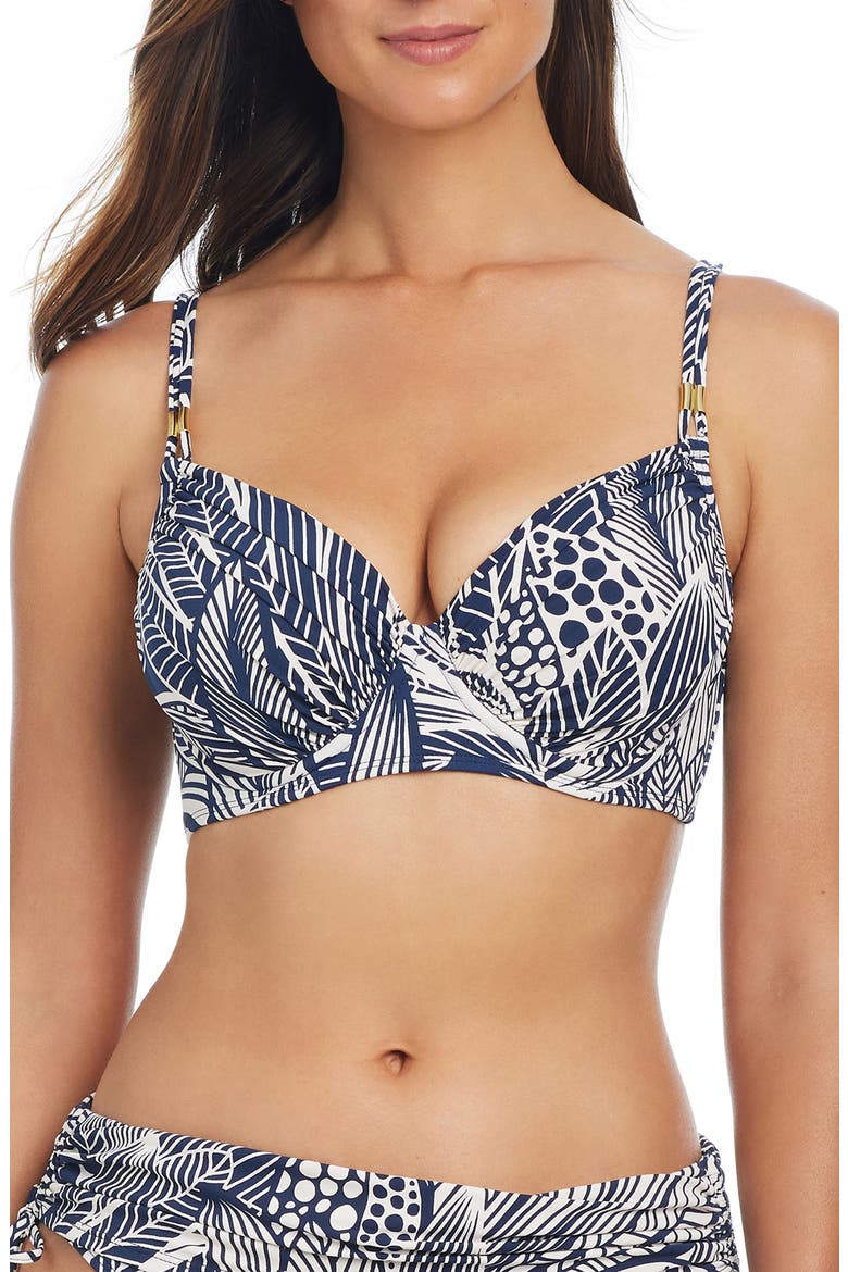 Bali Breeze D-Cup Underwire Bikini Top, Main, color, MIDNIGHT