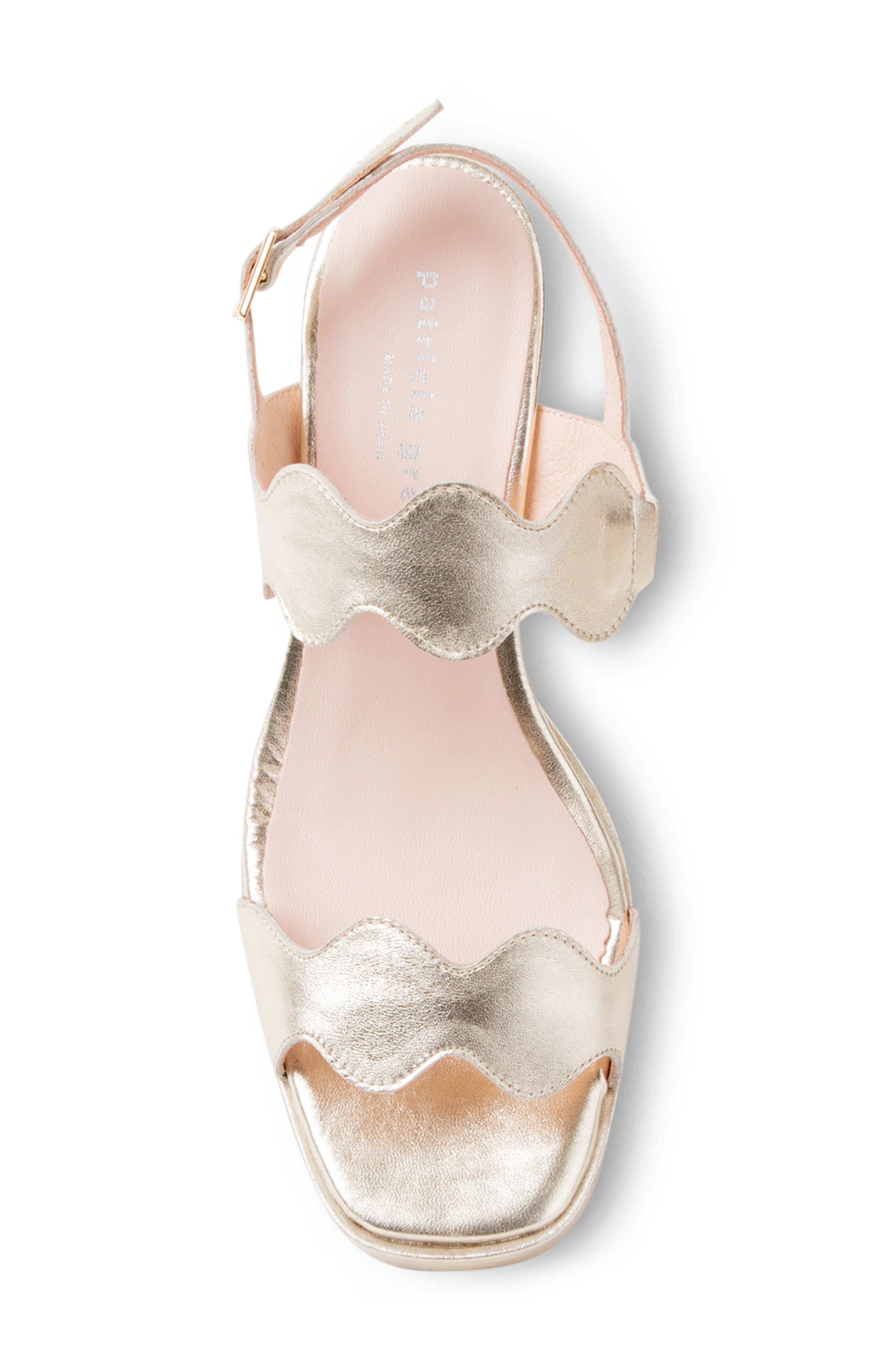 patricia green Palm Beach Platform Sandal, Alternate, color, Gold