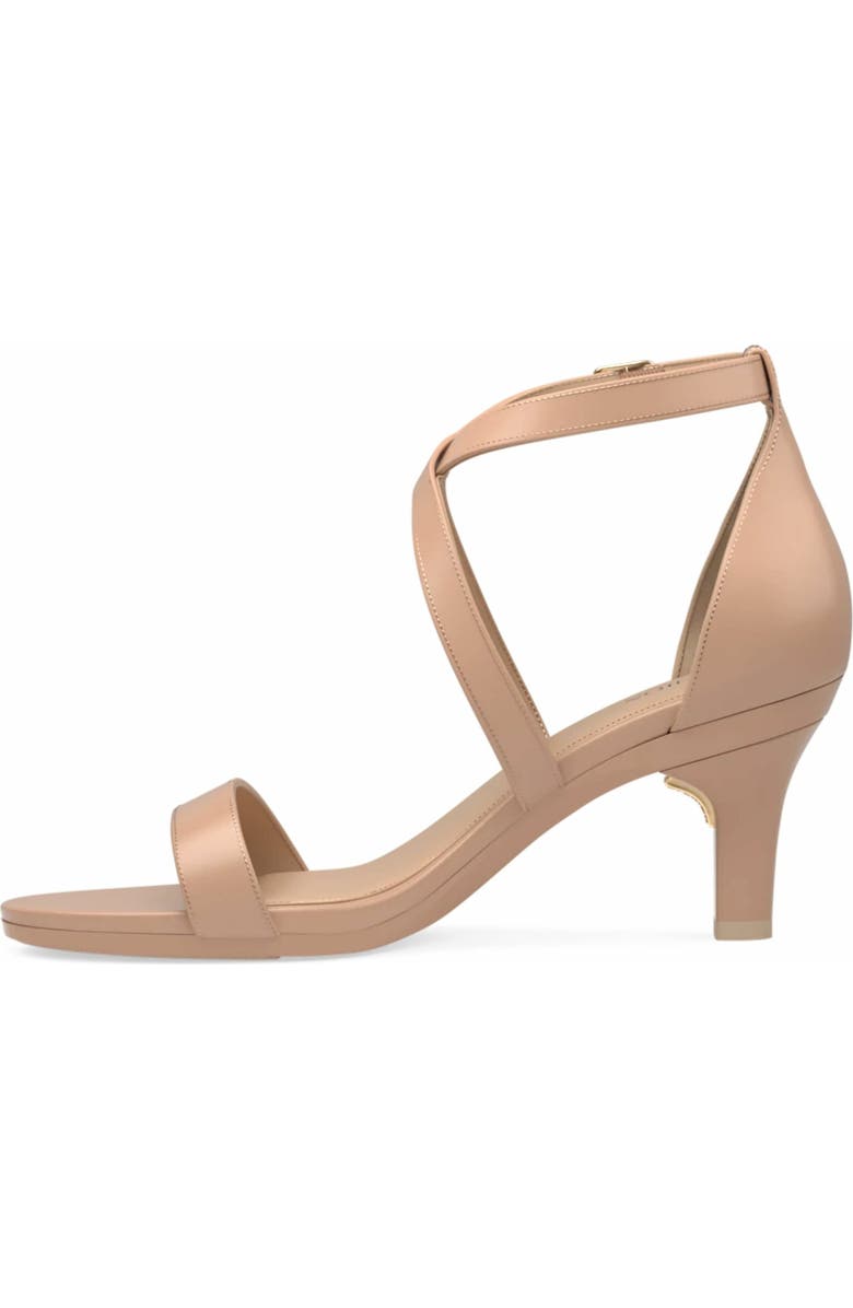 Pashion Footwear The Sandal 3" Stiletto Heel, Alternate, color, Latte Leather