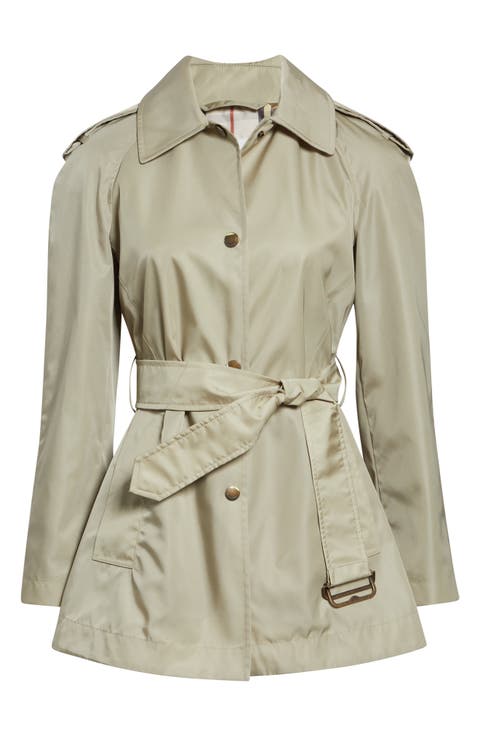 Tilgate Short Hooded Trench Coat