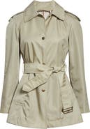 Burberry Tilgate Short Hooded Trench Coat