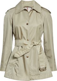 Burberry Tilgate Short Hooded Trench Coat
