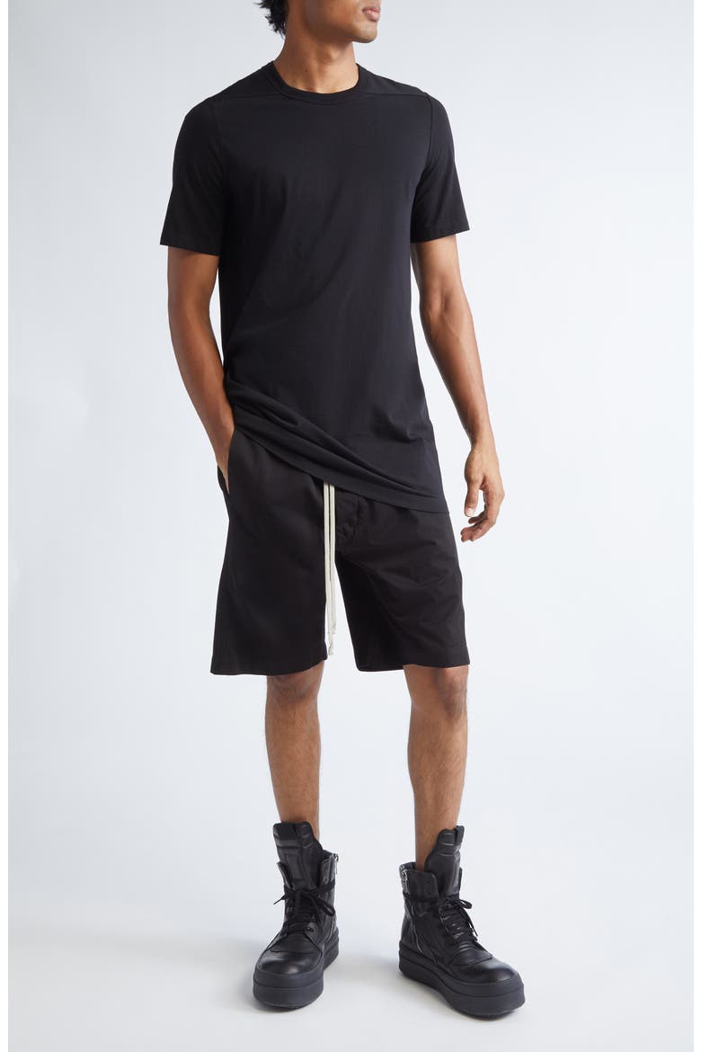Level Seam T-Shirt, Alternate, color, BLACK