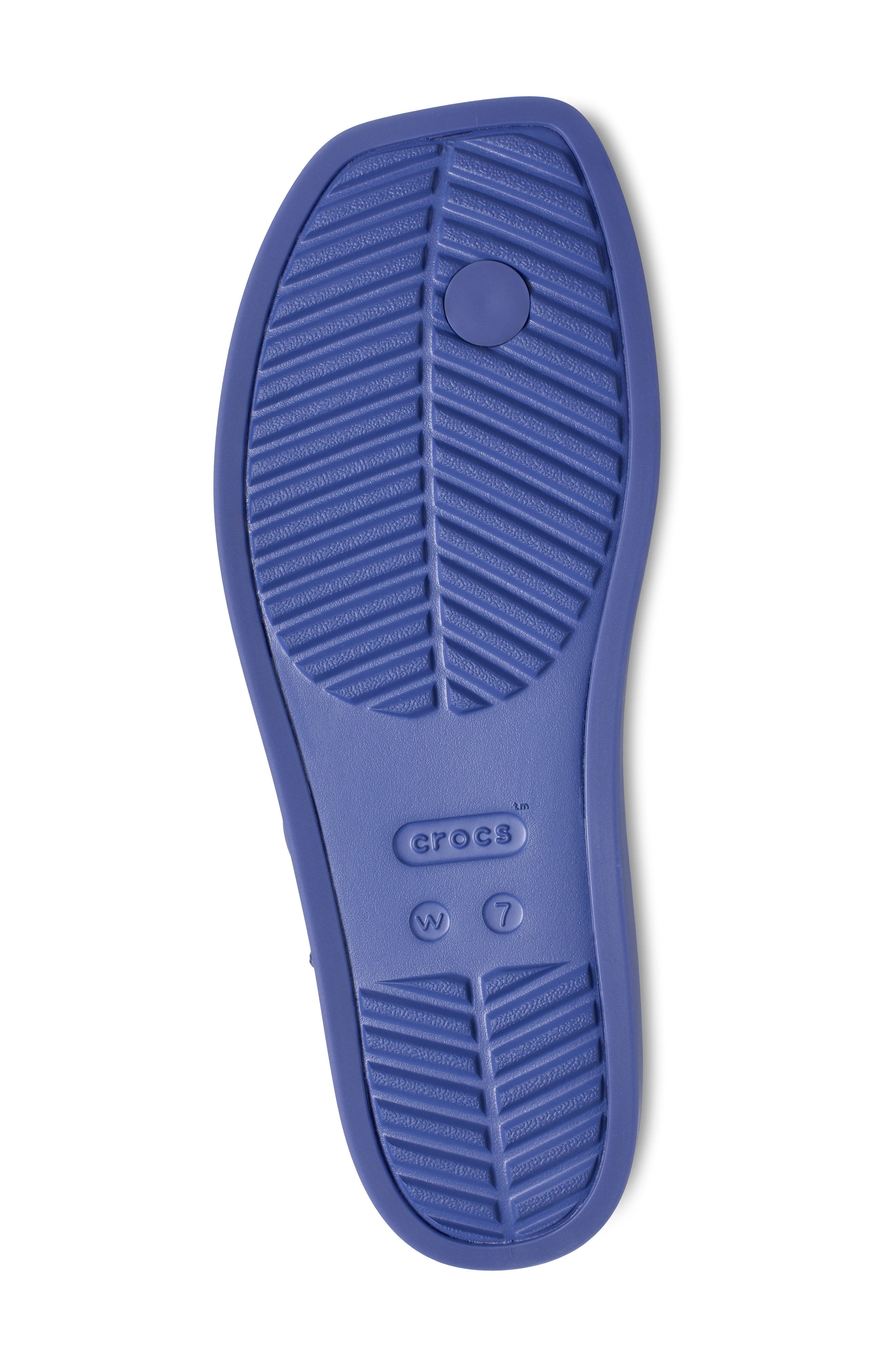 CROCS Miami Sandal, Alternate, color, Sapphire