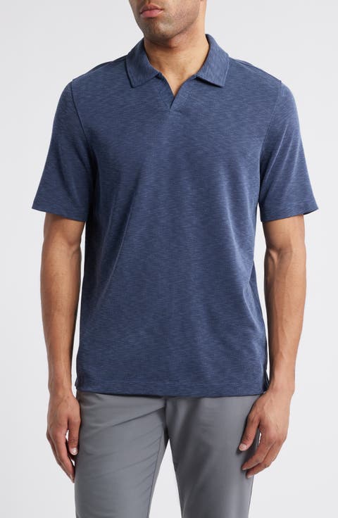 Vintage Slub Modal Blend Johnny Collar Polo