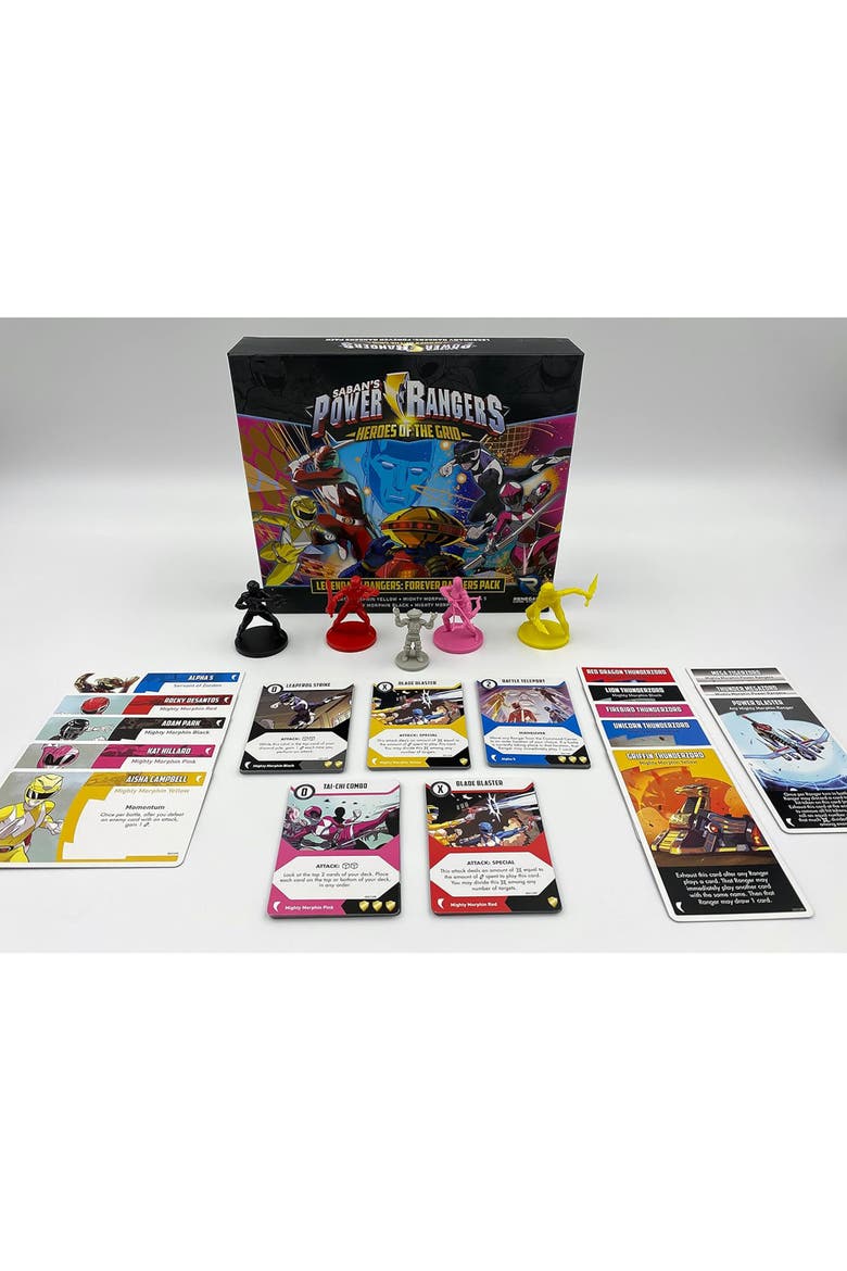 Heroes of the Grid Legendary Rangers Forever Rangers, Alternate, color, Multicolored