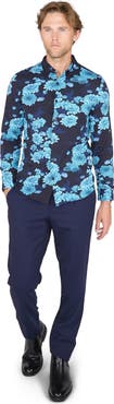 Lords of Harlech Sawyer Knit Button-Up Shirt