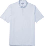 Fair Harbor Compass Print Polo