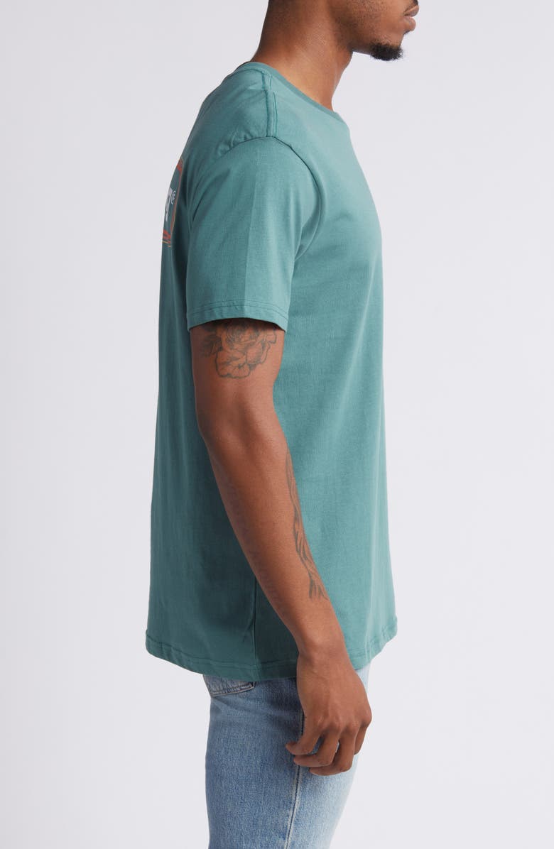 Billabong Walled Logo Cotton Graphic T-Shirt, Alternate, color, 