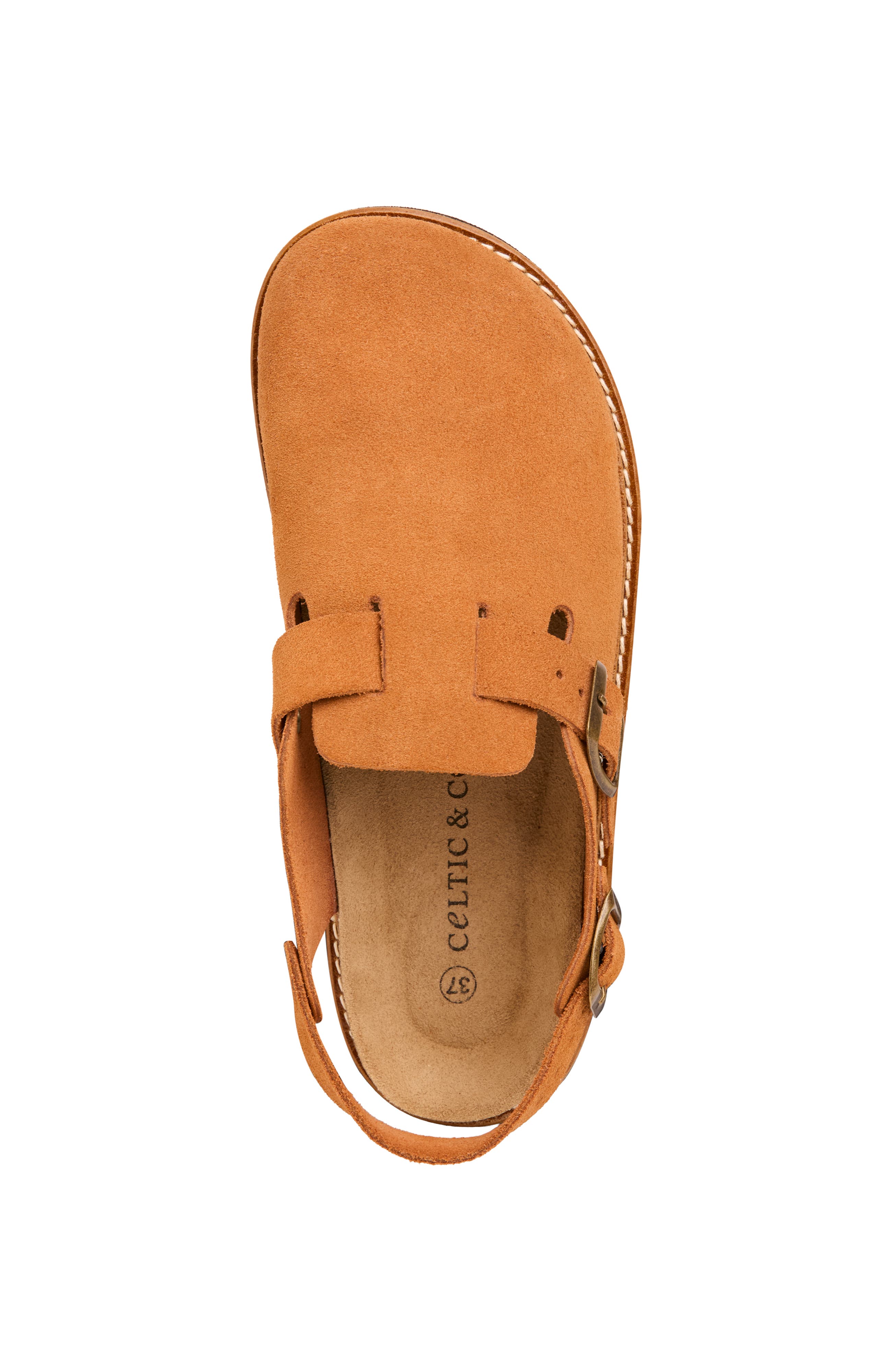 Welt Sole Sling Back Clogs, Alternate, color, Rust
