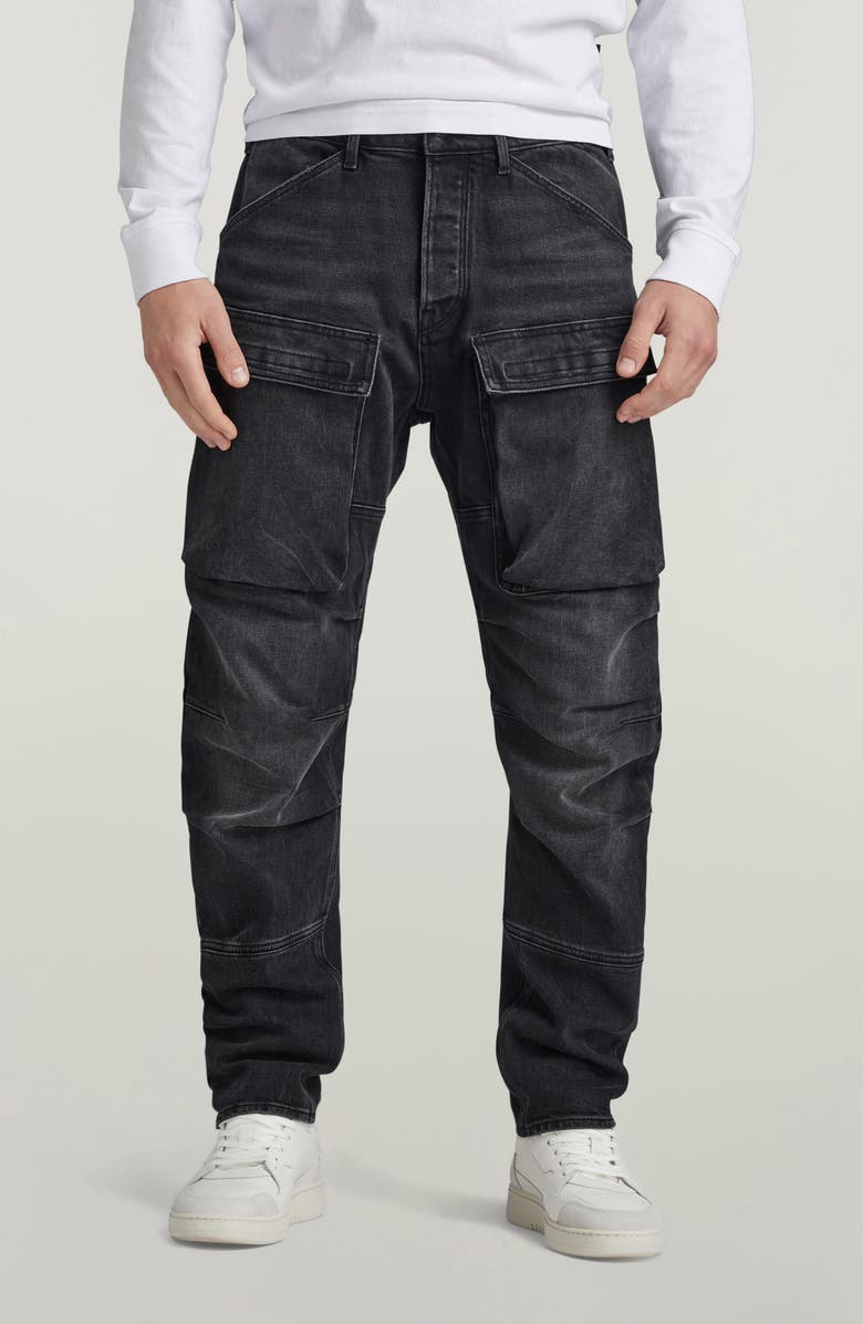 G-STAR 3D Straight Leg Taper Cargo Jeans, Main, color, 