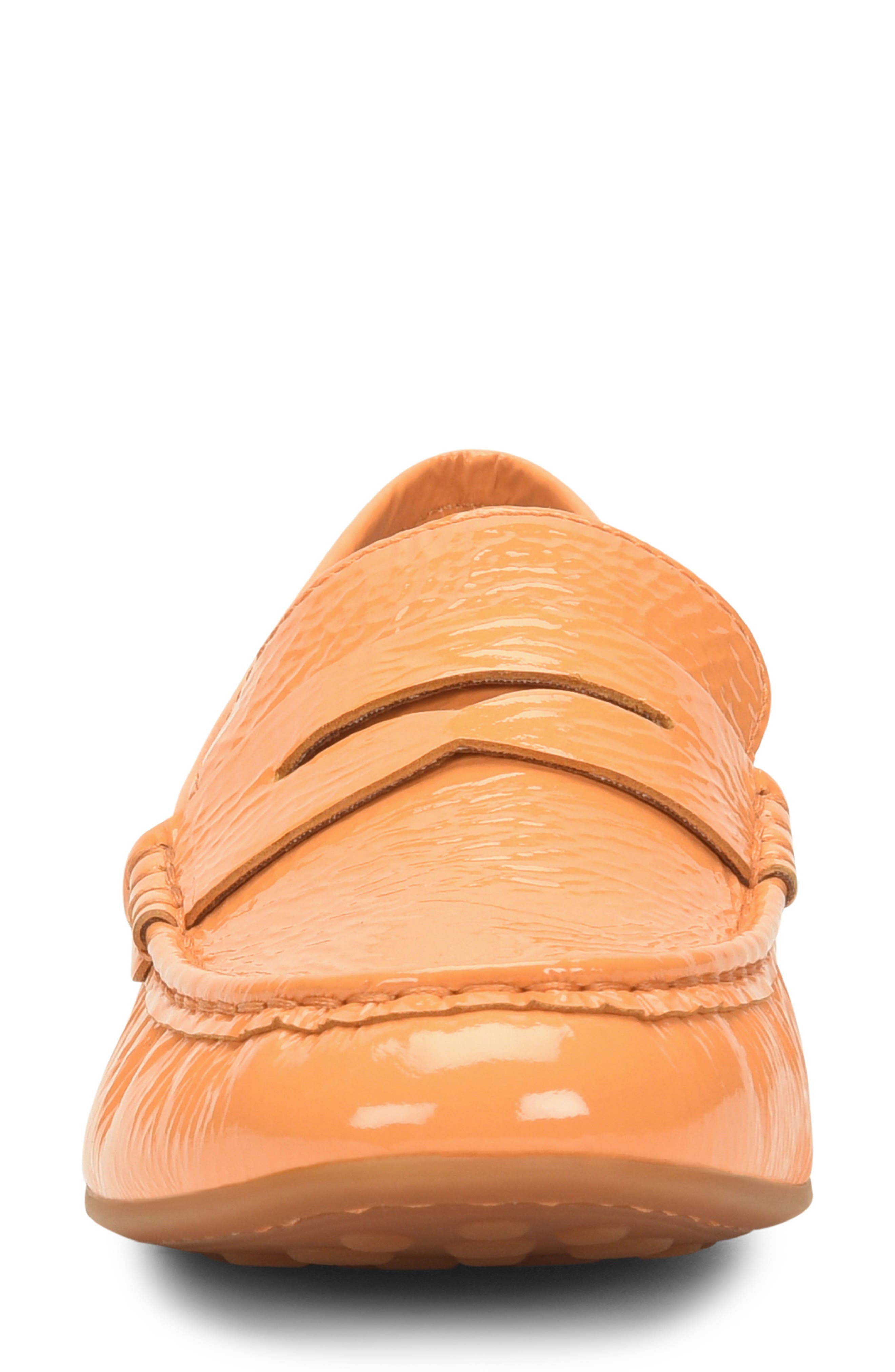 Betti Loafer, Alternate, color, ORANGE PATENT LEATHER