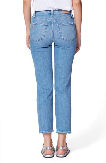 Sarah High Waist Ripped Skinny Jeans