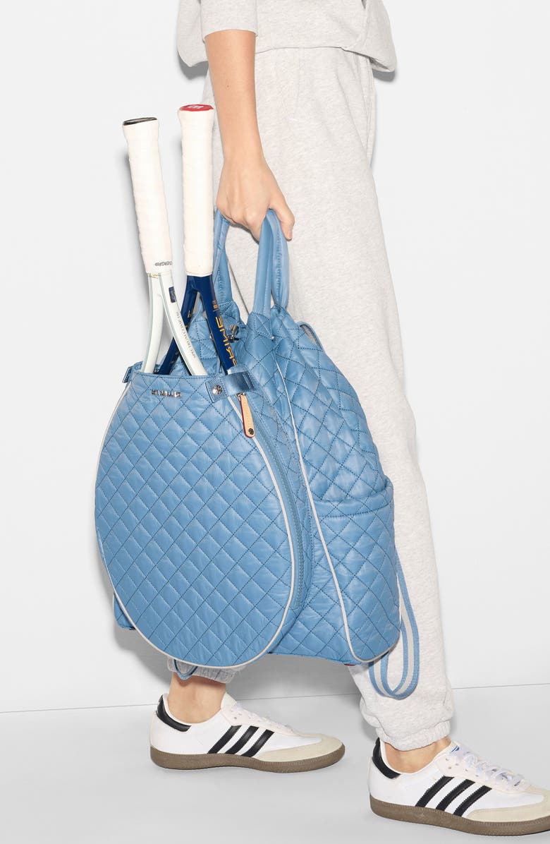 MZ Wallace Tennis Quilted Nylon Backpack, Alternate, color,