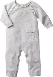 Hope & Henry Baby Raglan Sweater Romper