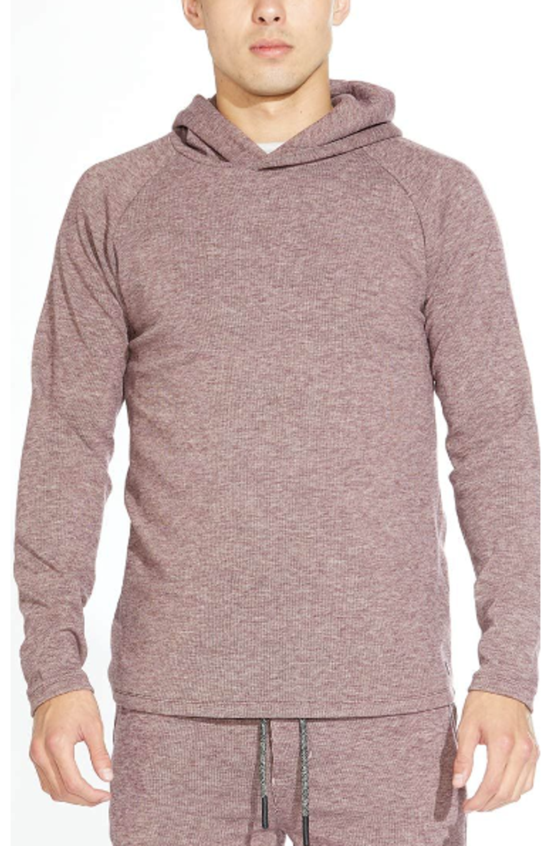 Ledger & Ford Burgundy Bodega Super Soft Hoodie, Main, color, Burgundy