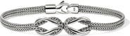 John Hardy Infinite Love Knot Sterling Silver Bracelet