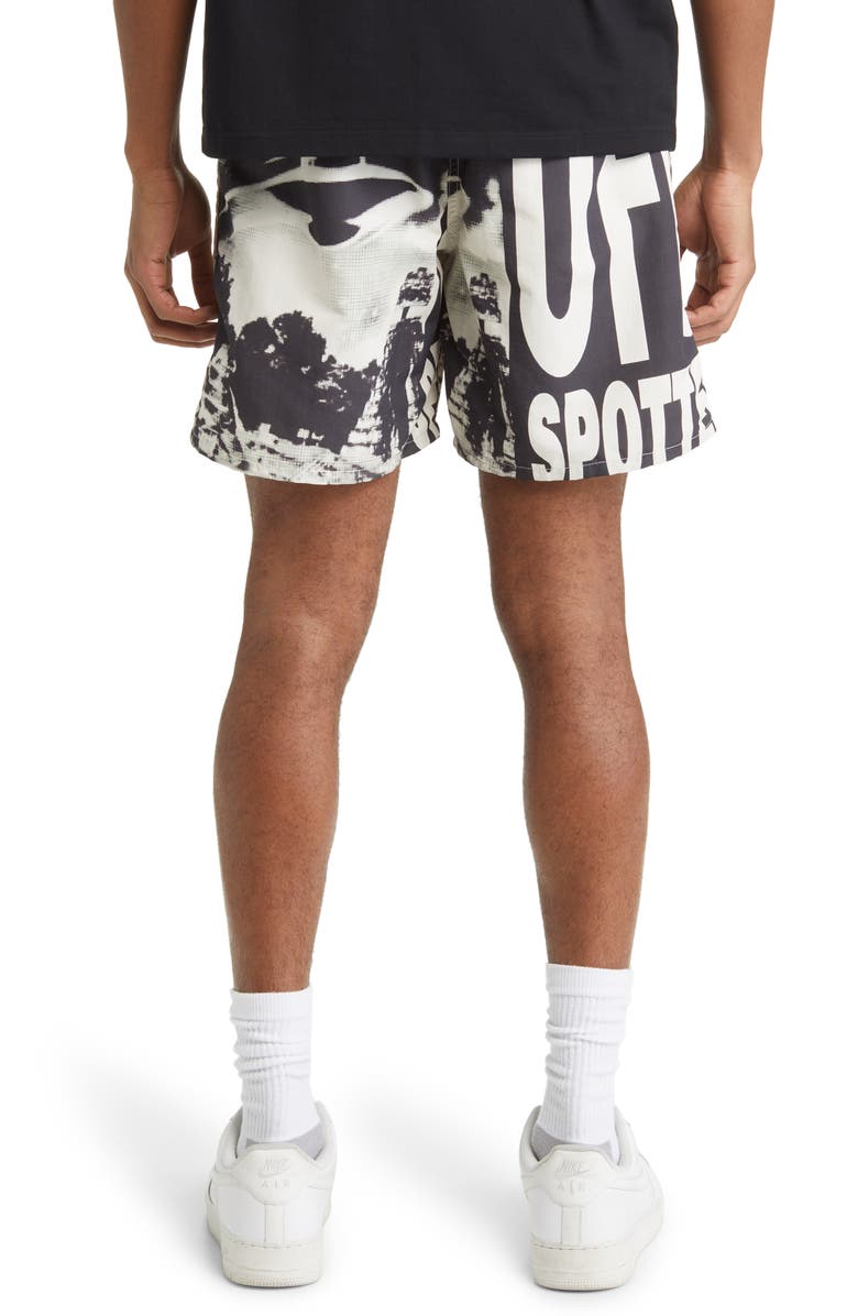 Billionaire Boys Club News Nylon Drawstring Shorts, Alternate, color, 