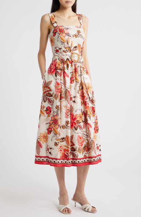 Floral Print Midi Sundress